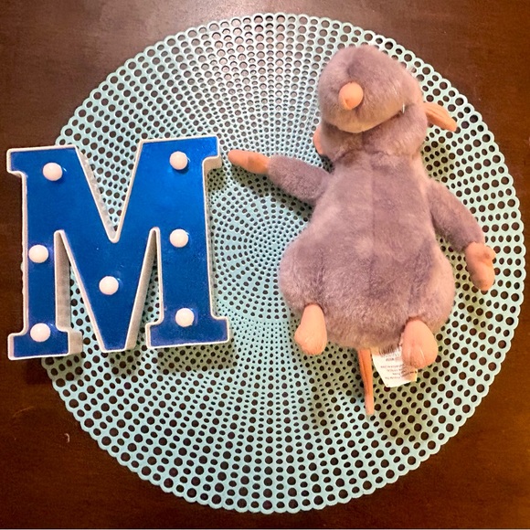 Ratatouille DJANGO Remy's Father 9” Plush Toy Disney Pixar Stuffed Animal , Used - Picture 2 of 9